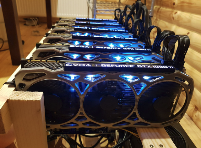 Built A New 6x Gtx 1080ti Mining Rig Earning 35 A Day Steemit - 